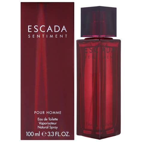 escada sentiment pour homme edt 100ml|escada sentiment pour homme review.